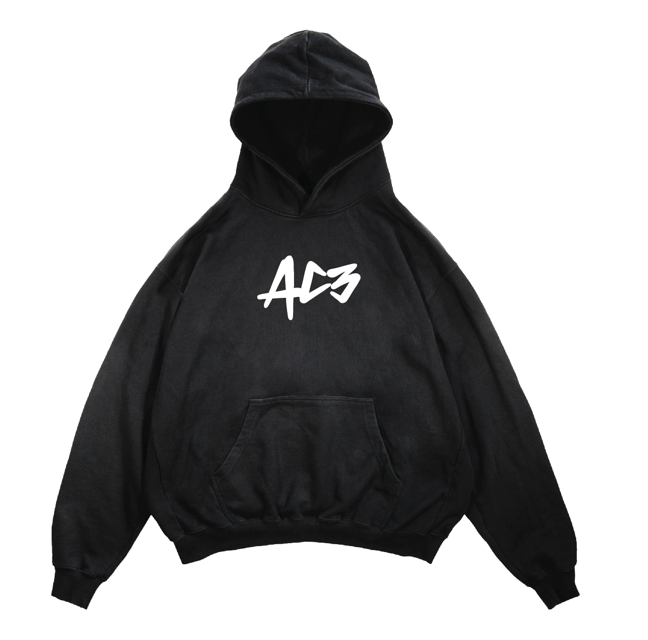 Black Spread the Love Hoodie